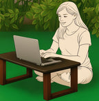 Plywood Bed table