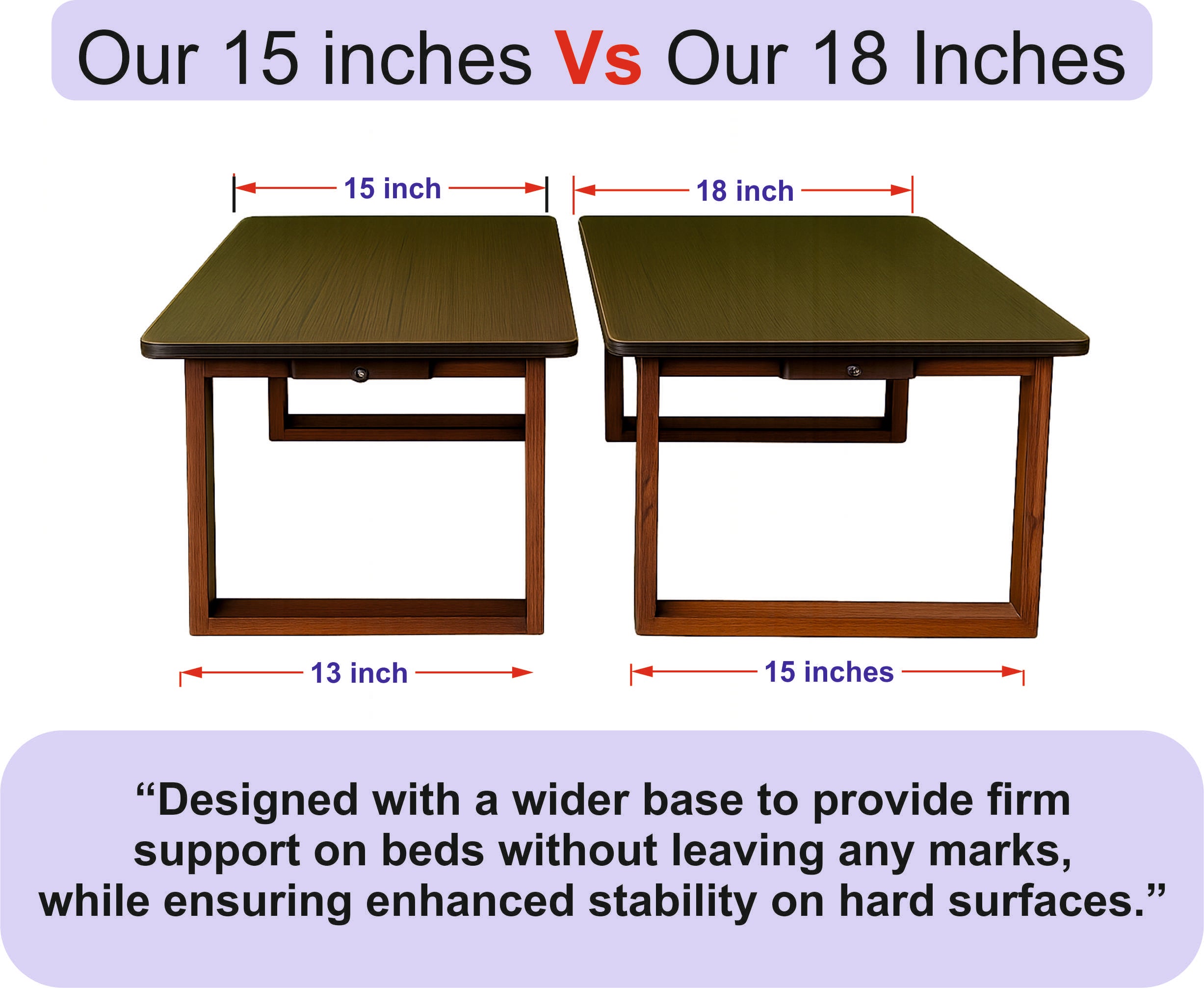 Plywood Bed table