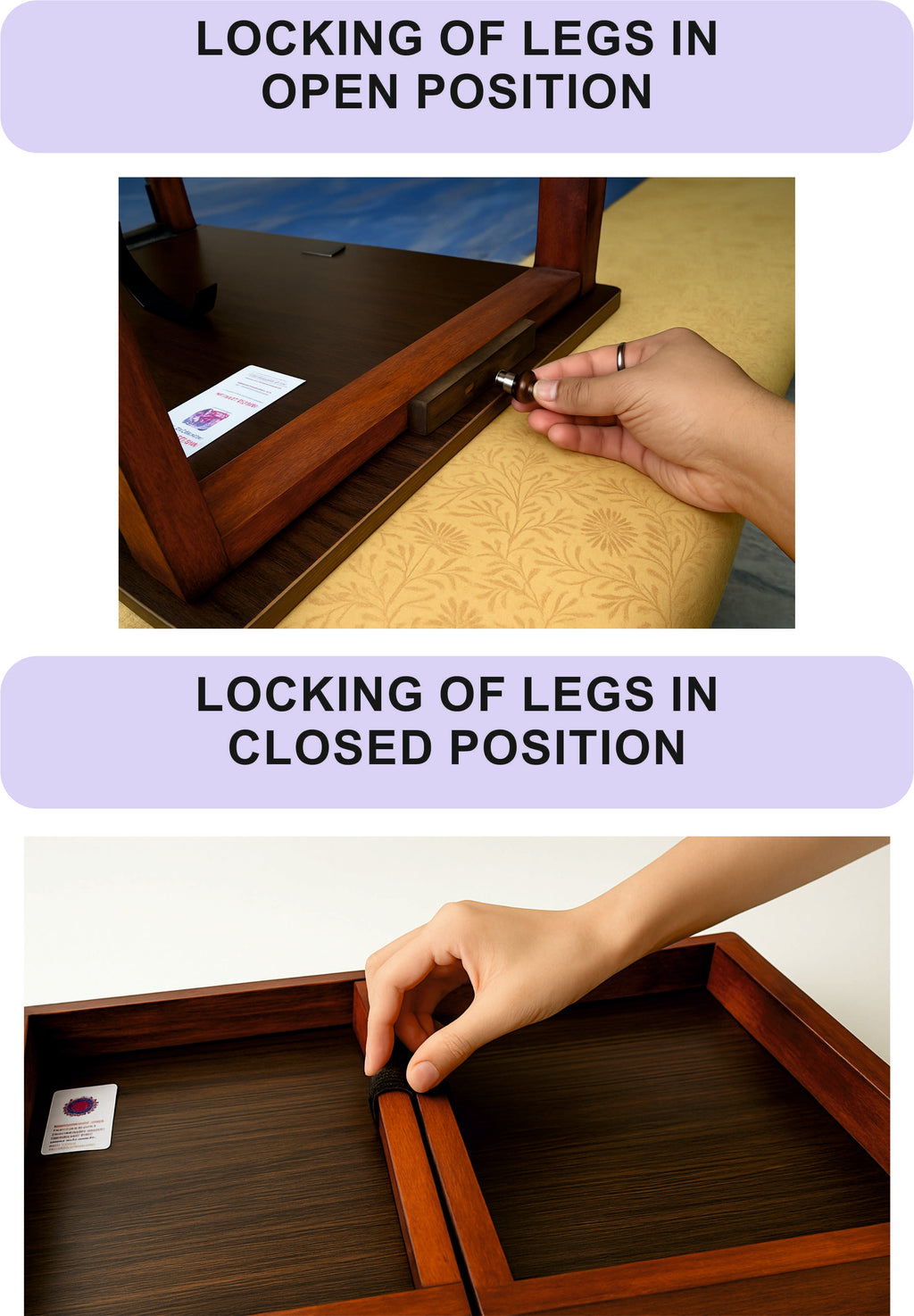 Plywood lap desk XL